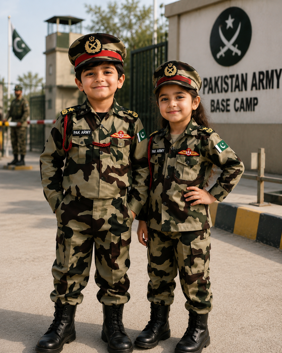Army Commando Costume for boys and girls