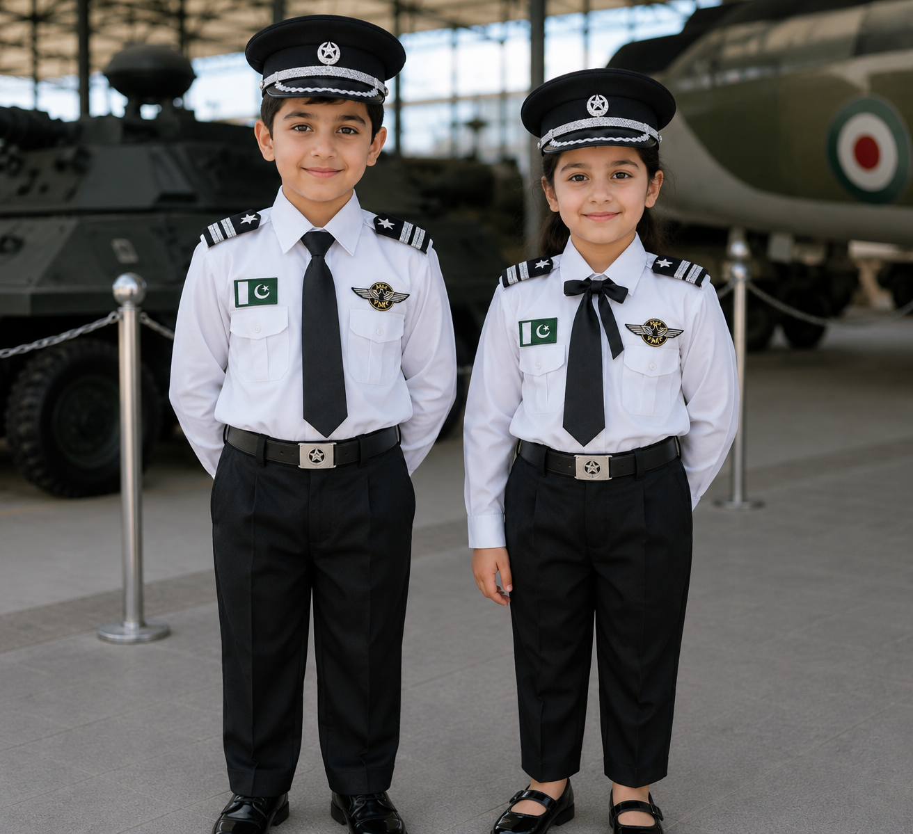 Commercial Pilot Set Costume for Kids 3 to 12 years