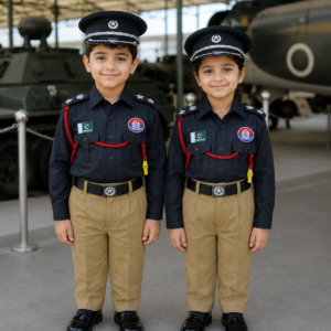 Police Man Costume Set for kids from size 3 to 12 years