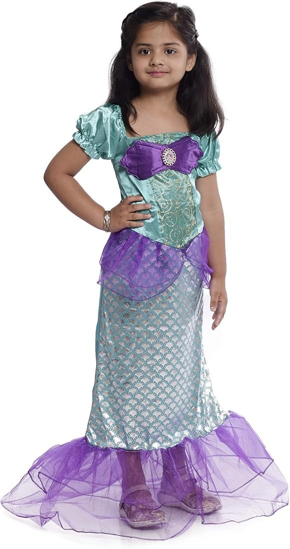 Little Mermaid Costume for kids for size 4 to 8 years - Image 3