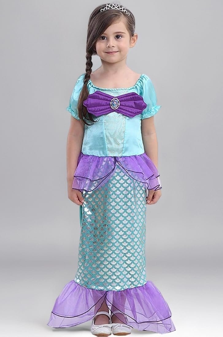 Little Mermaid Costume for kids for size 4 to 8 years - Image 2