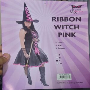 Ribbon Witch Pink Costume