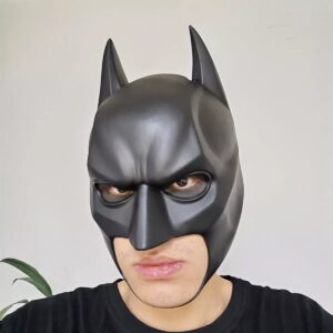 Batman Full Mask With Cowl Adult The Dark Knight Rises Halloween Cosplay Prop