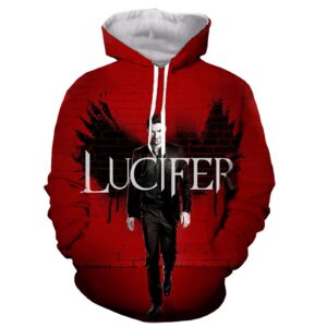 LUCIFER TOP JACKET WITH HOOD IN XL SIZE