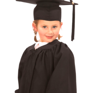 Graduation Gown for kids with graduation Hat