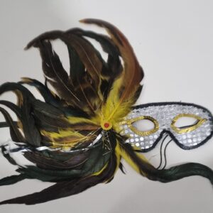 Side Feather Mask In Deluxe Quality....