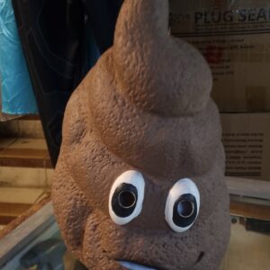 Ice-Cream Cone Chocolate Cream Mask Funny Cosplay Mask.