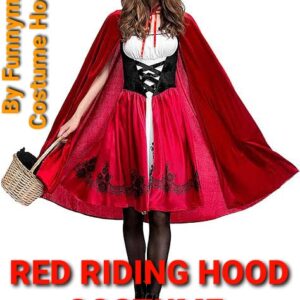 Halloween Little Red Riding Hood Costume Adult Cosplay Party Costume
