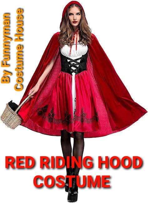Halloween Little Red Riding Hood Costume Adult Cosplay Party Costume