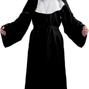 The Evil Nun Orignal Rubber Mask with costume.
