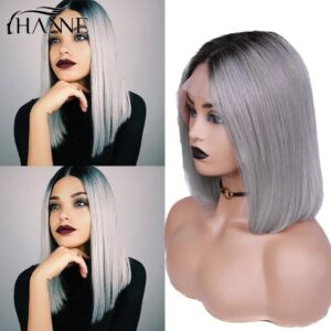 Grey short Wig