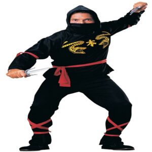 Ninja Costume For Adult size