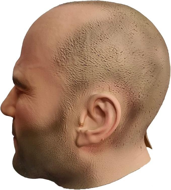 Full Face Jason Statham Latex Mask - Image 3