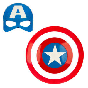 Captain America mask and shield
