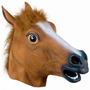 Horse Deluxe Rubber Mask 