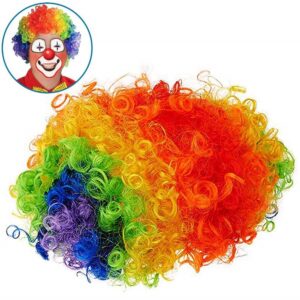 Clown Wig Multicolor