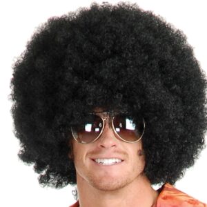 Black Afro Wig (Curly)