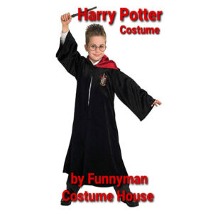 HARRY POTTER COSTUME SET Including Wand and Glasses for kids