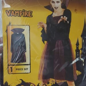 Vampiress Costume / Witch Costume for Adult size