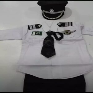 Commercial Pilot Set Costume for Kids 3 to 12 years