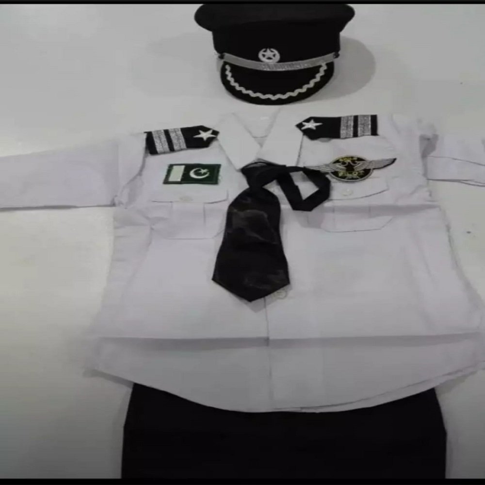 Commercial Pilot Set Costume for Kids 3 to 12 years - Image 2