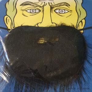 Black Beard and Mustache set.