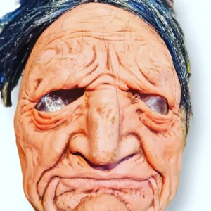 Old Russian Lady Rubber Mask so Real easy to use.