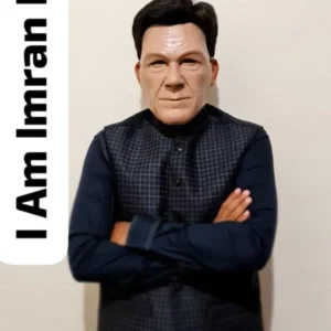 Famous Celebrity Imran Khan Mask (Plastic).