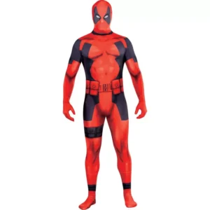 Deadpool Morphsuit Costume in Adult size