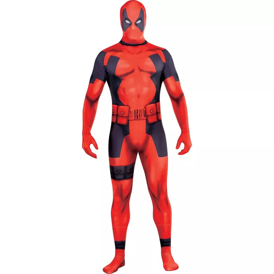 Deadpool Morphsuit Costume in Adult size