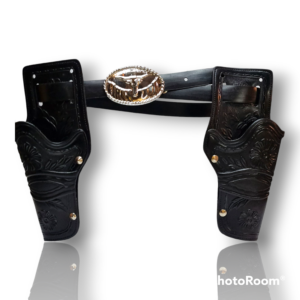 Cowboy western gun belt with holsters