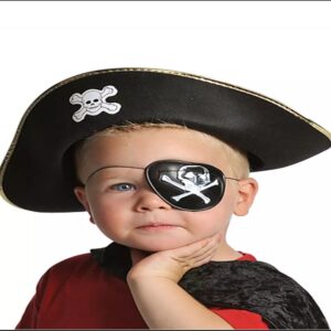Pirate set (Hat & Eye patch) for kids