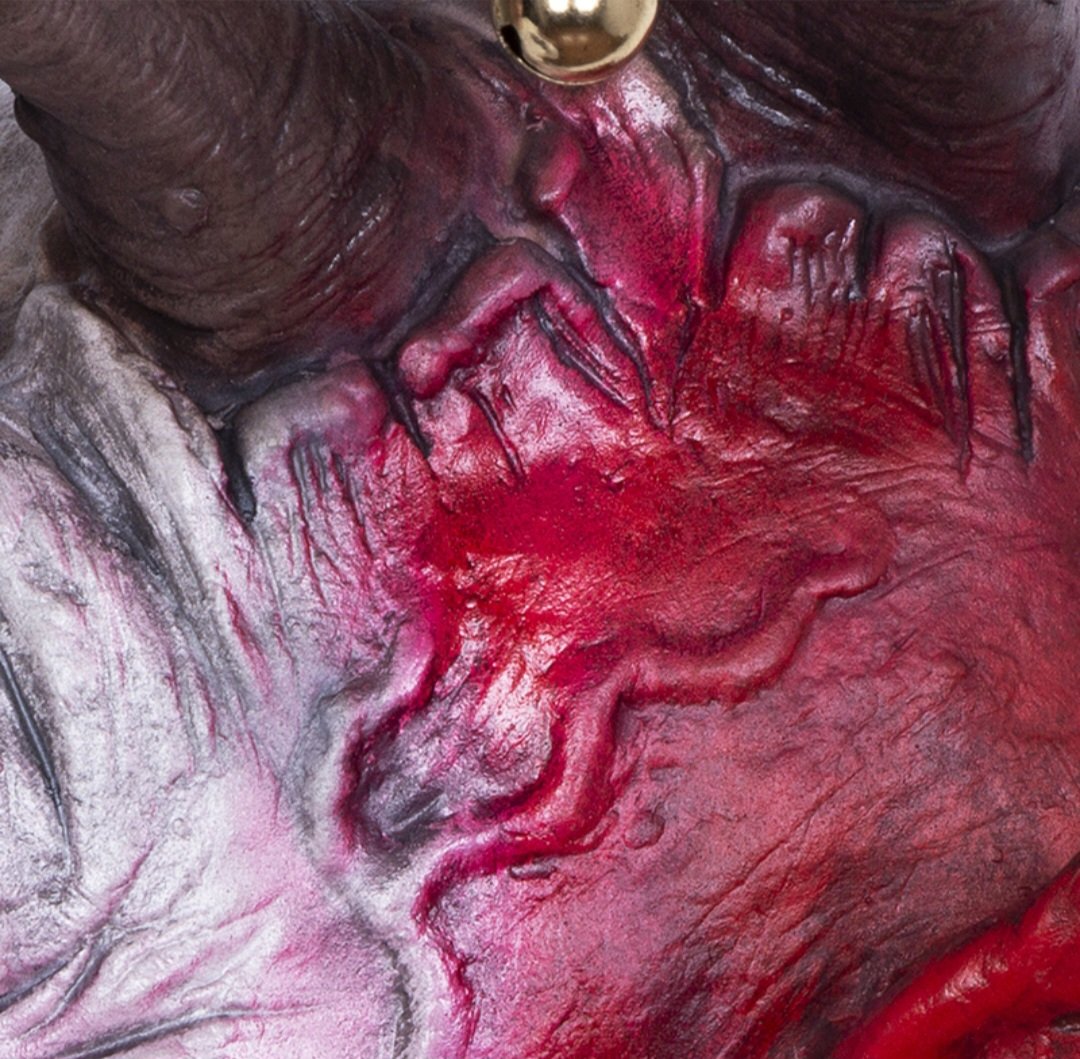Evil Clown Sheitan Mask made by Rubber - Image 4