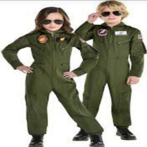Fighter Pilot Top Gun Costume for kids