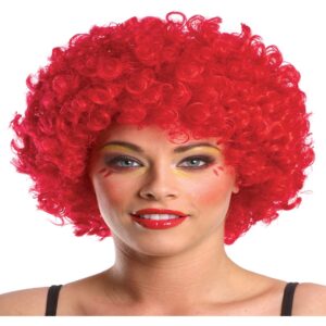 Clown Wig Red