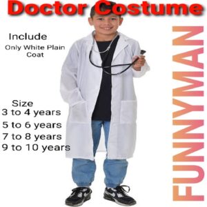 Doctor Costume Including coat and hat