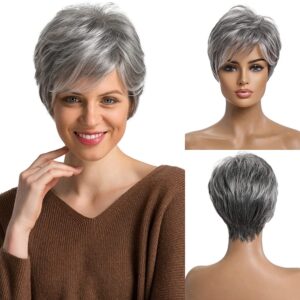 Short Grey Wig