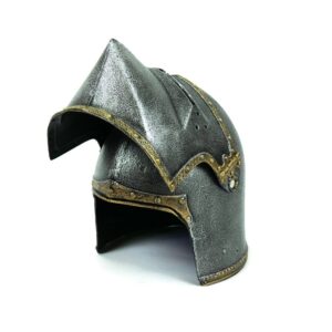 Helmet with Face Medieval Knight Helmet Fancy Dress Shield Accessories Play Knight Stage