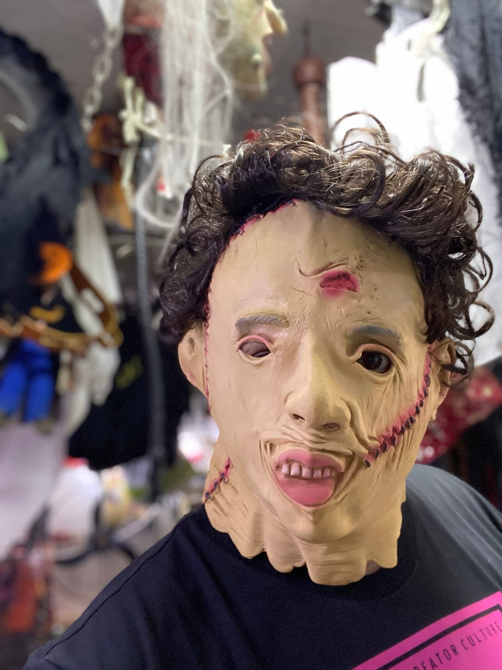 Leather face Mask - Image 3
