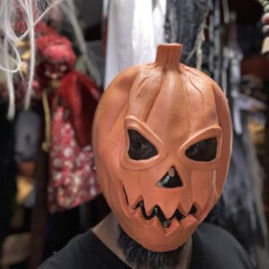 Pumpkin Mask made by rubber best for Halloween parties