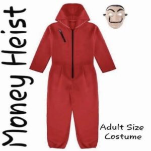 Money Hiest Adult size costume Deluxe Quality