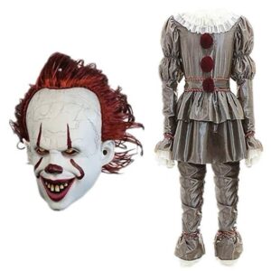 Penny wise adult costume set with Orignal Rubber Mask