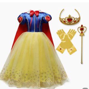 Princess Snow White Deluxe costume for kids with complete Accessories