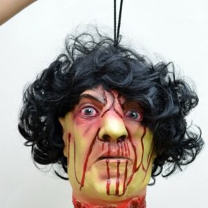 Halloween Zombie Props Severed Hanging Corpse Heads Life Size Foam Body part