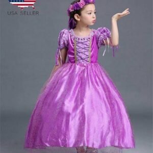 Disney Premium Rapunzel Costume Dress for Kids size 4 to 8 years