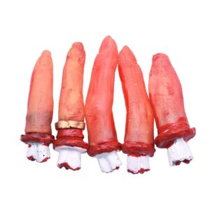 5 Bloody severed fingers