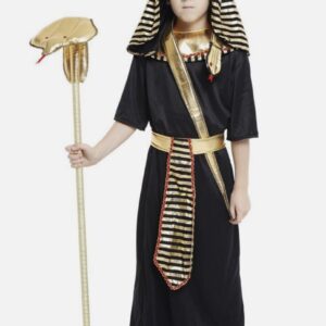 Kids Child Egypt Egyptian King Pharaoh Costume for Boys Halloween Fancy Dress