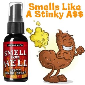 Fart spray Bad smell spray.