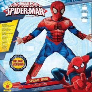 Spider Man 3D Muscle Costume for kids