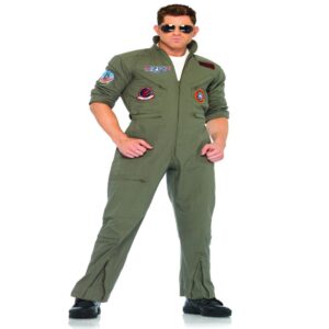 Fighter Pilot Top Gun Costume for Adult size